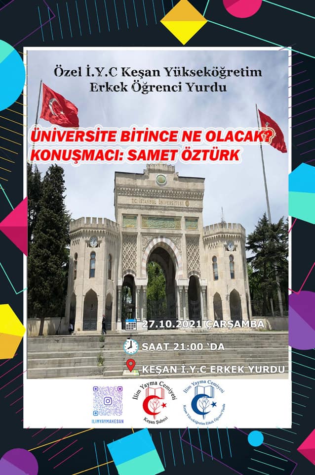 kitapsevdasi's tweet photo. Bu akşam İ.Y.C. Keşan Erkek Öğrenci Yurdunda biraz tavsiye, biraz tecrübe, biraz da hayatın gerçekleri vardı:
"Üniversite Bitince Ne Olacak?" diye bir şeyden bana hiç bahseden olmamıştı,
bari ben ulaşabildiğim gençlere bahsetmemiş olmayayım istedim.
Allah hevesimizi daim eylesin. https://t.co/QvHAhwWGkh