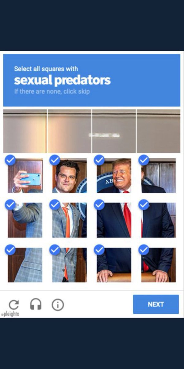 Tones_InCali's tweet photo. Let’s not forget that the @GOP hasn’t bothered to even address @mattgaetz and his investigation. #GOPDeathCult #MattGaetz #gaetzisapervert #GOPTraitorsToDemocracy #LockHimUp https://t.co/ceBpp0LXQS