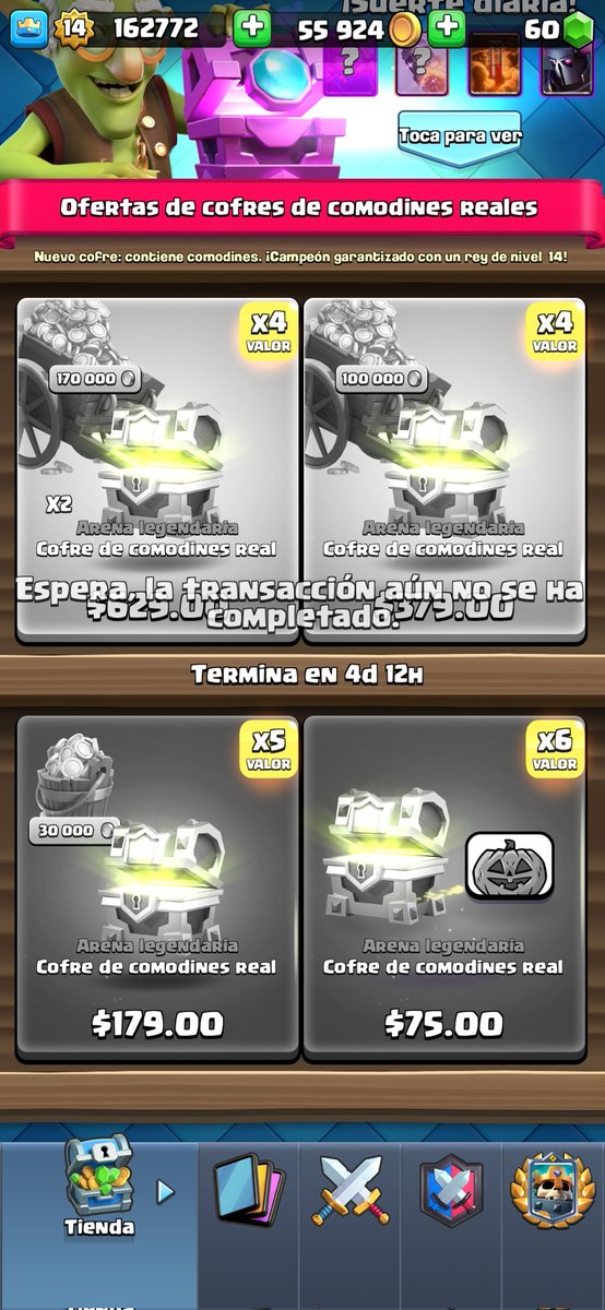Kenneth00688772's tweet photo. @ClashRoyaleES Sigue igual 😡 https://t.co/YIwvJJc2Ik