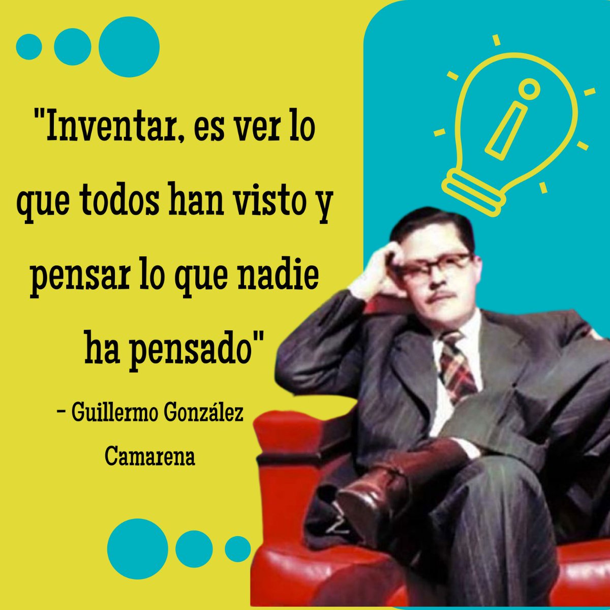 AndysHp's tweet photo. ¿Puedes transformar al mundo ejerciendo tu carrera? Sí, Guillermo González Camarena lo hizo a través de su talento y la ingeniería.🤩🤩🤩

La primera transmisión a color fue en el Canal 5, con la serie Paraíso infantil 😱

#Tv #GuillermoCamarena
@jcoreadg https://t.co/eD0axaBoL9