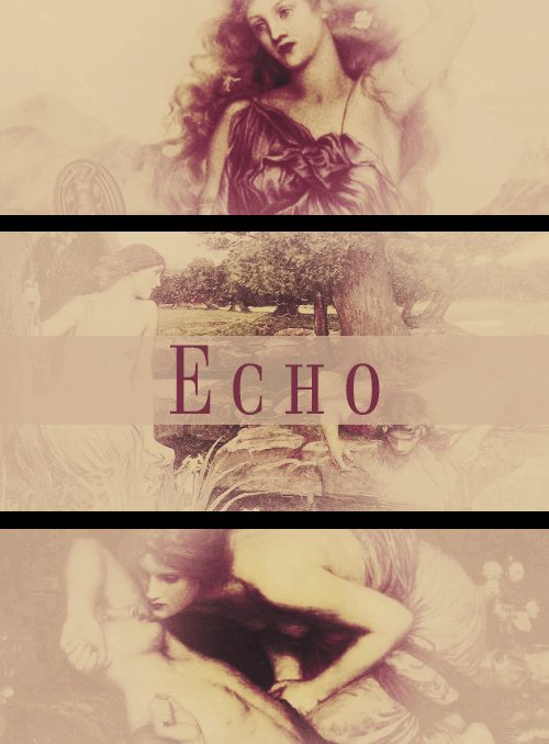 TheMythologyMa1's tweet photo. In #GreekMythology, #Echo was a #Nymph of Mount #Cithaeron. The #goddess #Hera #cursed her with an echo for a #voice as #punishment for distracting her from the affairs of #Zeus with endless chatter. She was #loved by the #god #Pan, and herself became #enamoured with #Narcissus https://t.co/3JS7tH59ZF