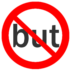"Buts" are everywhere... in our daily language. Rarely are they helpful. Read this blog post by <a href="/CUDenverOmbuds/">Ombuds Office</a> <a href="/TRalicki/">Teresa Ralicki</a> to take a good look at the buts in your speech.  #CUOmbuds #Nomorebuts ombuzz.blog/2021/10/27/but…