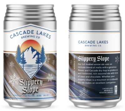 BREWPUBLIC's tweet photo. Another winter ale is beginning to hit the marketplace. This one is Slippery Slope Winter Ale from Cascade Lakes Brewing. Details: https://t.co/NL2nwcxTvt
#CascadeLakesBrewing #CascadeLakes #CentralOregon https://t.co/PmzKG7Rian