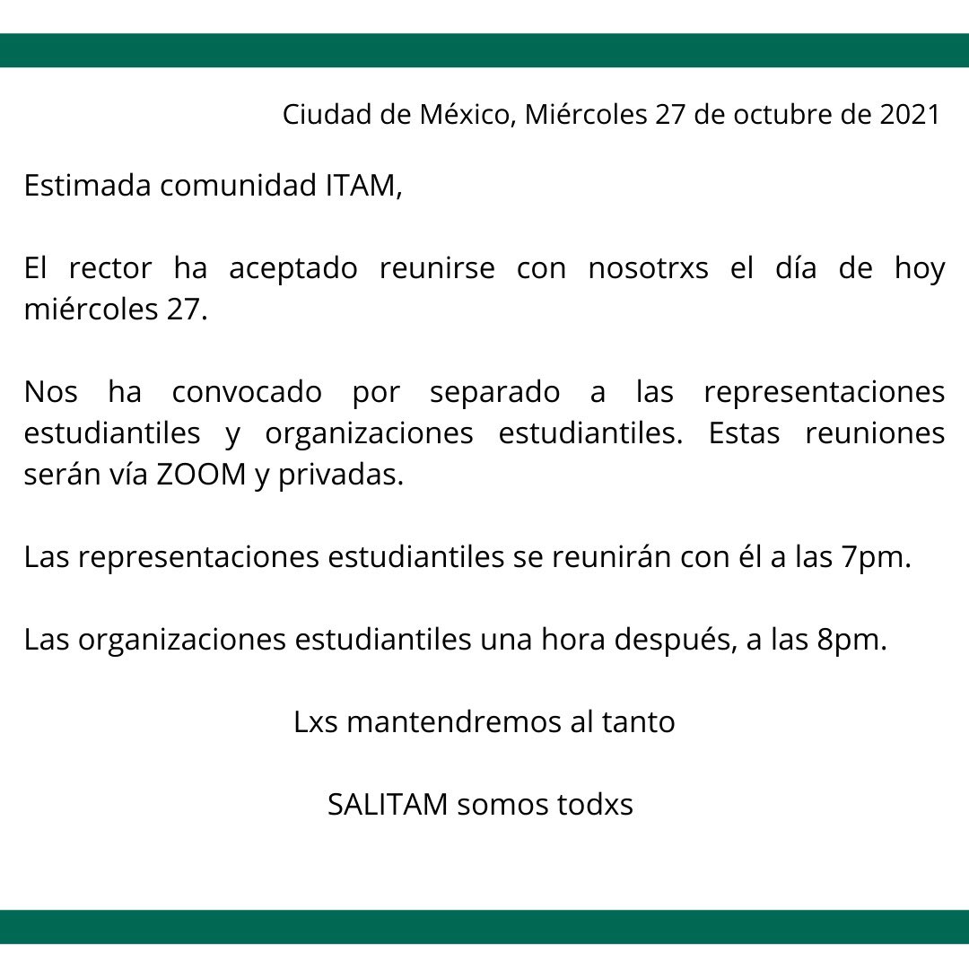 FODA2021's tweet photo. Les mantendremos al tanto. https://t.co/EUrQmm79Ut