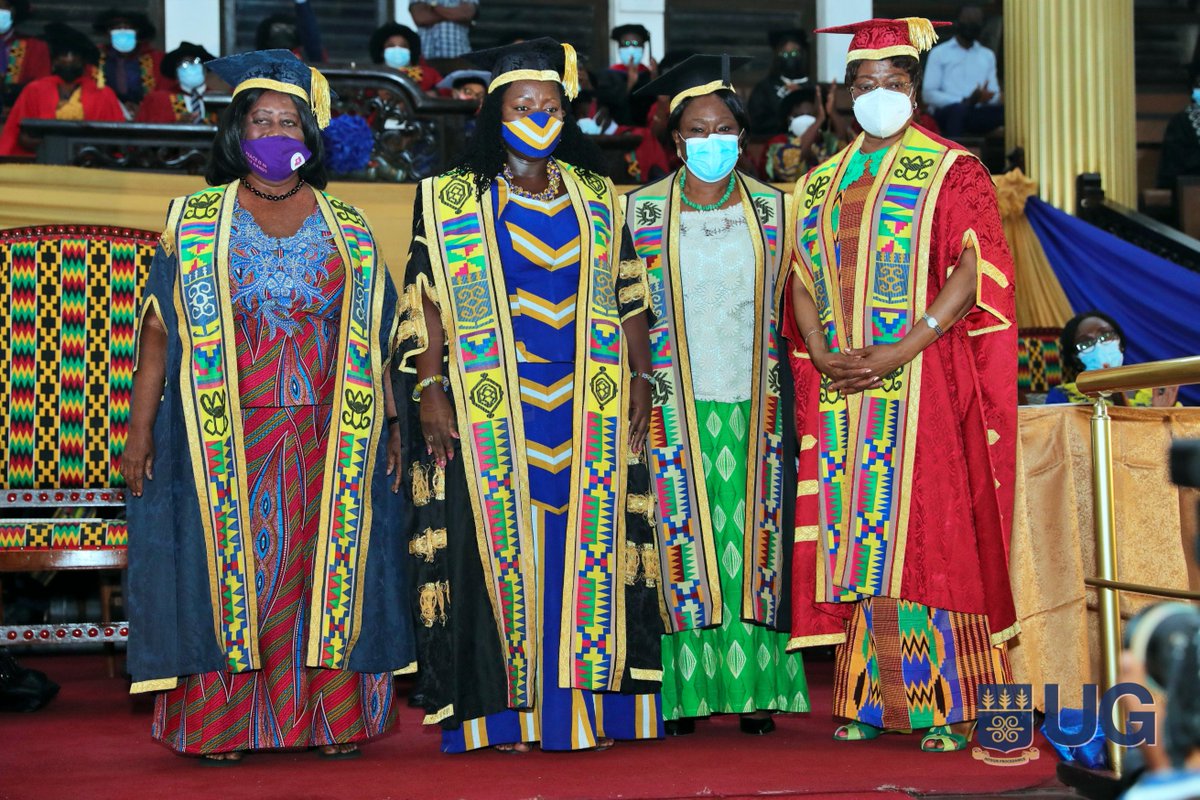 "Other public universities went ahead of us in this advancement in gender equality, but when the University of Ghana did it, we did it in a comprehensive style." 
Prof. Nana Aba Appiah Amfo - Induction Speech, 2021

#UGVCInduction
