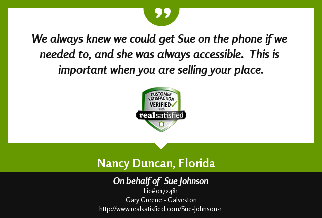 suemakeithappen's tweet photo. You know what makes me happy? A happy client. https://t.co/jIflffyvwa via @realsatisfied https://t.co/5RxEYNRXOr