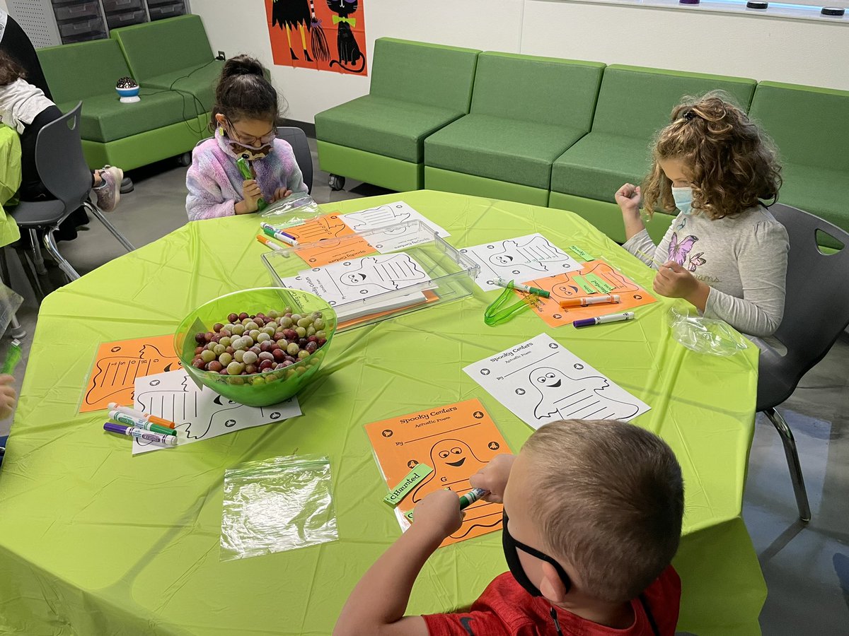 Congrats to Mrs. Atwell’s class! They were the first visitor’s to Spooky Centers. They tackled measurement, words, and chemical changes, but they survived! <a href="/atwells_class/">Jessica Atwell</a>