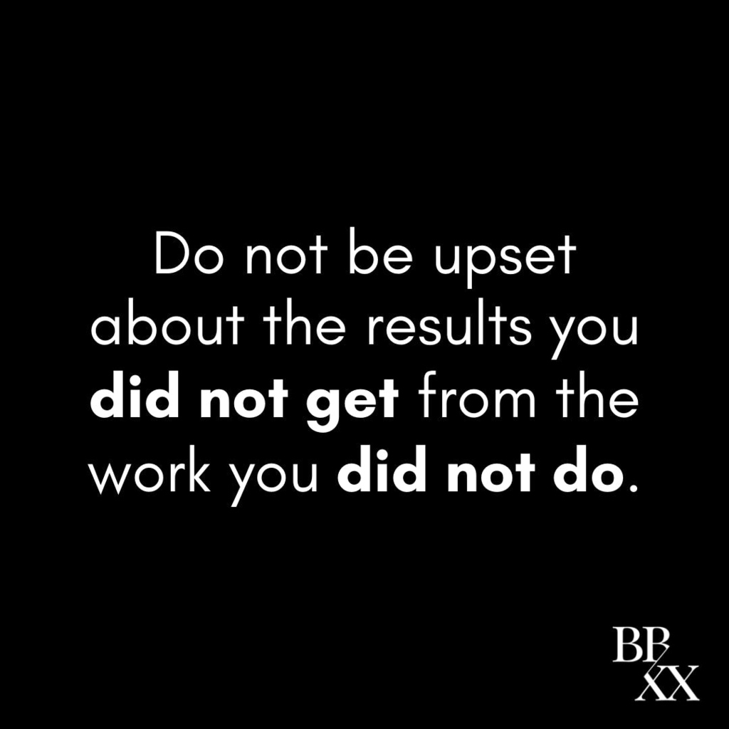 bbxx_world's tweet photo. What results are you waiting for? ⁠
⁠
What work are you avoiding doing?⁠
⁠
The things we avoid doing most are often the ones that have the potential for the most impact. ⁠
⁠
Do not be upset about the results you did not get from the work you did … https://t.co/Ysuv1m0B6a https://t.co/0OIITt9TeU