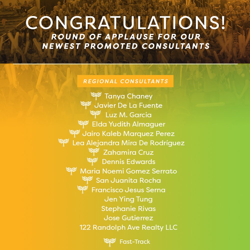 It's another #WinningWednesday! Check out this great group of recently promoted consultants and let's give them a big congratulations for the hard work.