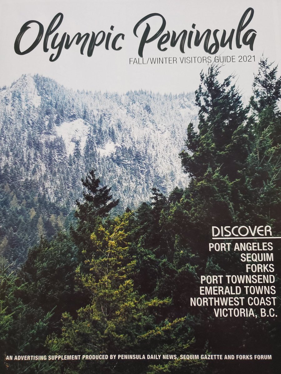 Hot off the press! Thank you Peninsula Daily News!