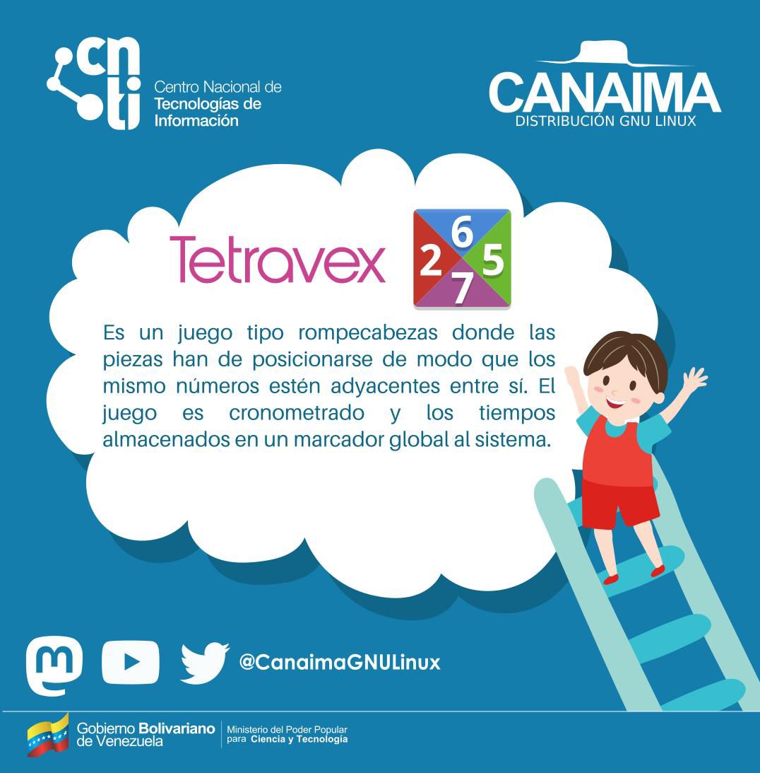 CanaimaGNULinux's tweet image. #FelizMiercoles

Hoy les traemos algunas aplicaciones para el disfrute de tod@s.

Buscas un rompecabezas #Tetravex

Matemáticas divertidas
#TuxMath

Un planetario en casa
#Stellarium

Un programa de dibujo
#TuxPaint

¿Qué esperan?

Tecnologías libres a solo un click de distancia.