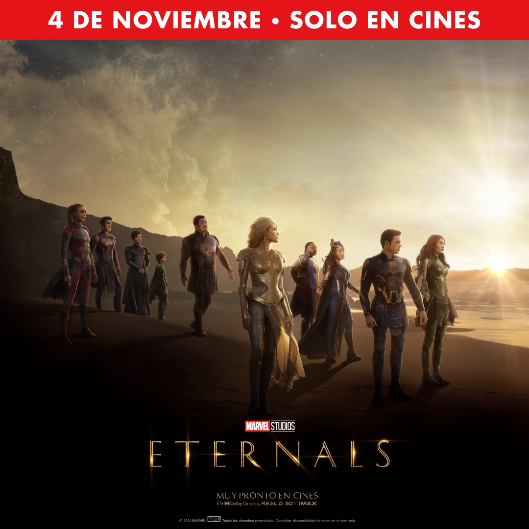 😎👌🏼 ¡ #Eternals Pre-venta Disponible ya! 🤩 GRAN ESTRENO 4 de noviembre.

Compra ya tus entradas royal-films.com o por nuestra APP.

¡Vuelve al cine tranquilo! 🥳🥳🥳

Ven y visítanos junto con tu familia 👨‍👩‍👦‍👦 ¡Te estamos esperando!