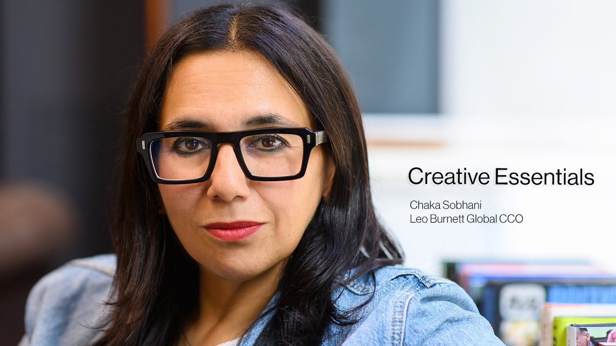 LeoBurnett's tweet image. Ever wonder what sparks creativity for Leo’s Global CCO and @LeoBurnettLDN CCO Chaka Sobhani? 

From family to photography, she draws inspiration through art, music and connection. Read more in our latest #CreativeEssentials: bit.ly/3GrWAzz