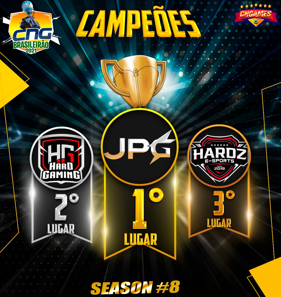 HardzSports's tweet photo. Nosso primeiro BR e conseguimos conquistar top 3° !!!! 

#GoHDZ!!!!! https://t.co/ey89MeeJ9V