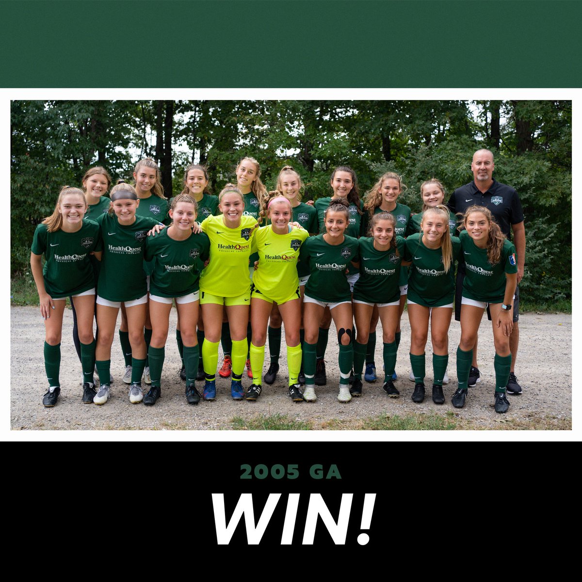 JaguarsAcademy's tweet photo. Our GA teams won all four matches against Salvo this weekend! An impressive display from the girls with 27 goals scored and just two conceded. The 05s, 07, and 08s each posted shutouts! Full Results:

2003/04 - DNP
2005- W
2006 - W
2007 - W
2008 - W
2009 - DNP

#LetsGoJags https://t.co/IEXJ01u9Ce