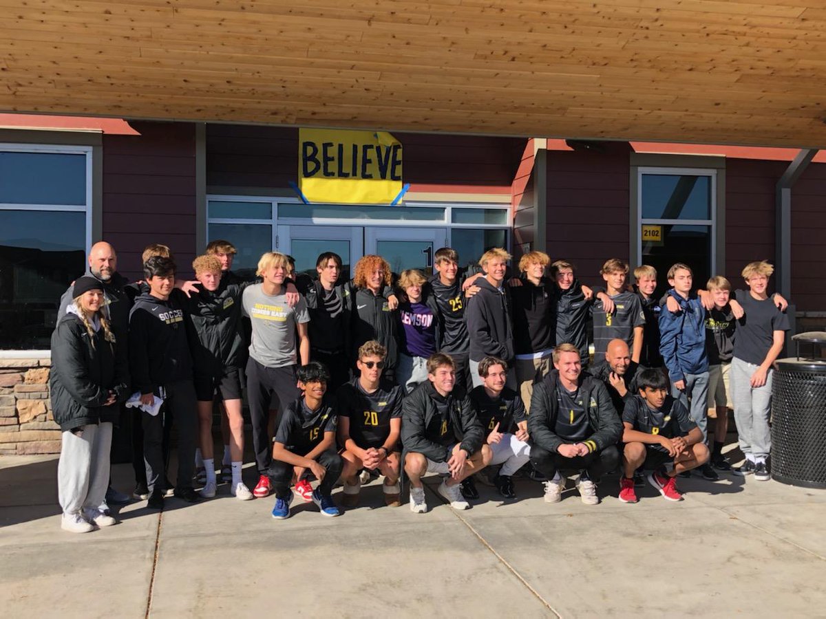 PRA_Miners's tweet photo. Congratulations to our Boys Soccer team as they qualified for the playoffs for the first time in program history! The team received the #27 seed and will play the 1st round on the road at #6 seed Coal Ridge today at 4pm. #gominers #prahs #prasoccer https://t.co/OaSOTNAFtI