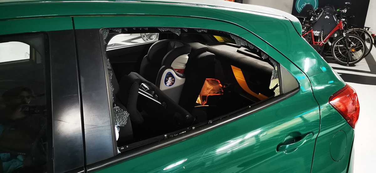 Parking Saba, como no.