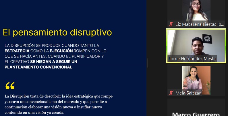 macfib's tweet photo. ¡Nueva charla de #COP en #Comark a cargo del exponente y exalumno Jorge Hernández!
¿Convencionalismo? ¡Rompamos con él! ;)
@Mela_Svelarde https://t.co/g4jwlD7h9g