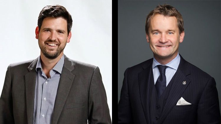 We’re proud to share two #StFX alumni were named to federal cabinet posts yesterday. Congratulations to Central Nova MP Sean Fraser ’06, named minister of immigration, refugees and citizenship, and to St. John's South—Mount Pearl MP Seamus O’Regan ’92, the new labour minister.