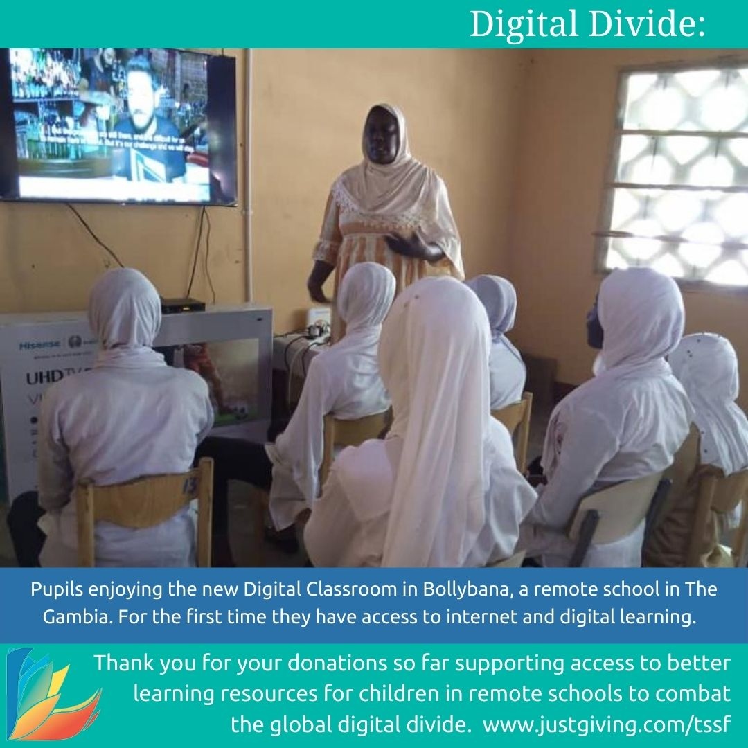 SSFoundation's tweet photo. We have set up a digital classroom in Bollybana a remote school in The Gambia. Now the students have access to the internet and digital learning opportunities.
https://t.co/b9f39Nl0SF
#Globaldigitaldivide #Sustainableschools https://t.co/Gi2MxdMpmh