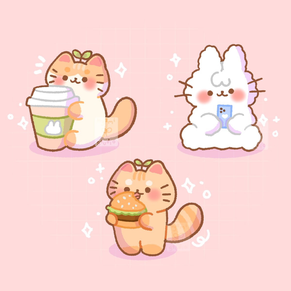 hyemistudio's tweet photo. hiiii which one are you 👀 I’m sprout today https://t.co/96dA0yXlv3