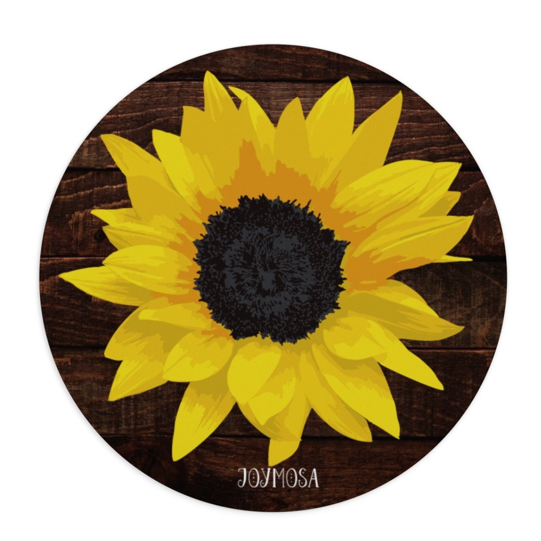JoymosaLife's tweet photo. Finally got fed up with my raggedy mousepad and made a replacement!  

Type in the comments what item YOU want to place on your mousepad! Let me make one for you!

#custommade #joymosalife #sunflowers #sunflowerlover #mentalhealth #sunshine #positivity #art #shop https://t.co/4XrCs3kvLM