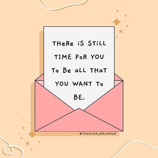 Your story is unique to you ~ there’s no need for it to look like anyone else’s. #mentalhealth #nevertoolate #keepgoing 
@thehappygrammer
