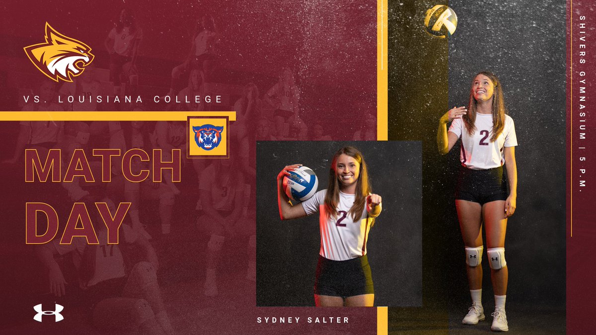 PRCCAthletics's tweet photo. We're at home for our last regular-season match!

🆚Louisiana College
📍Shivers Gymnasium
⏰5 p.m.
🎟https://t.co/U8iMv7426i
🖥https://t.co/g6s41btDZ8
🐾#RRR 
🏐#WEAREW1LDCATS https://t.co/kVX5CIVAQI