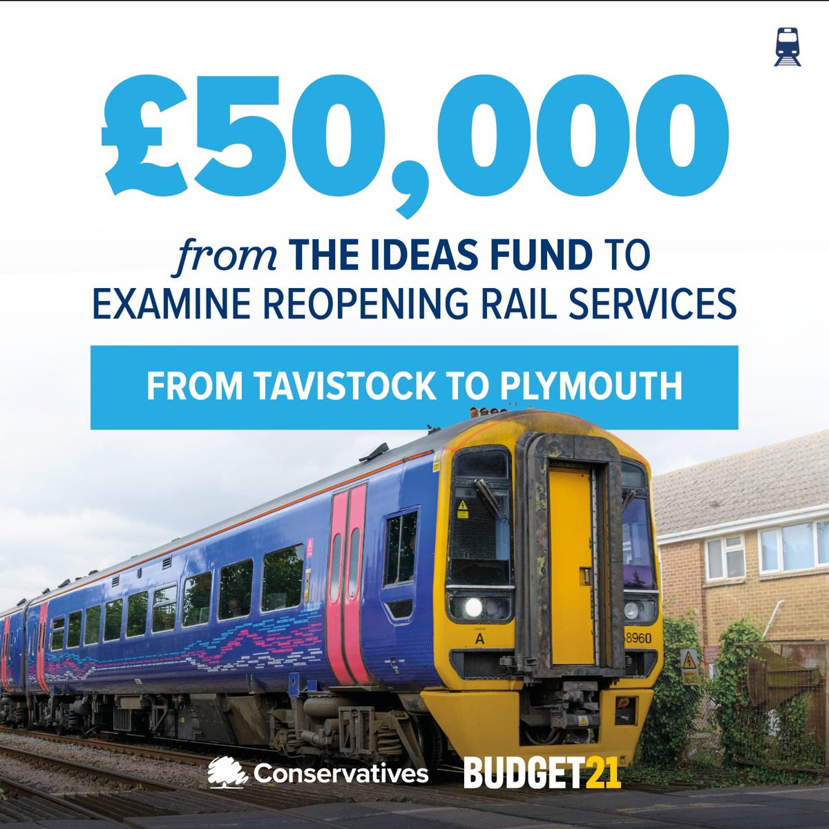 SWDevonRebecca's tweet photo. This combined with the newly reopening Dartmoor Line is big news for Devon as a whole. If this line is also reopened it would be great for the local economy, for commuters and leisure users too. #ideasfund https://t.co/FxqZE4XIXT