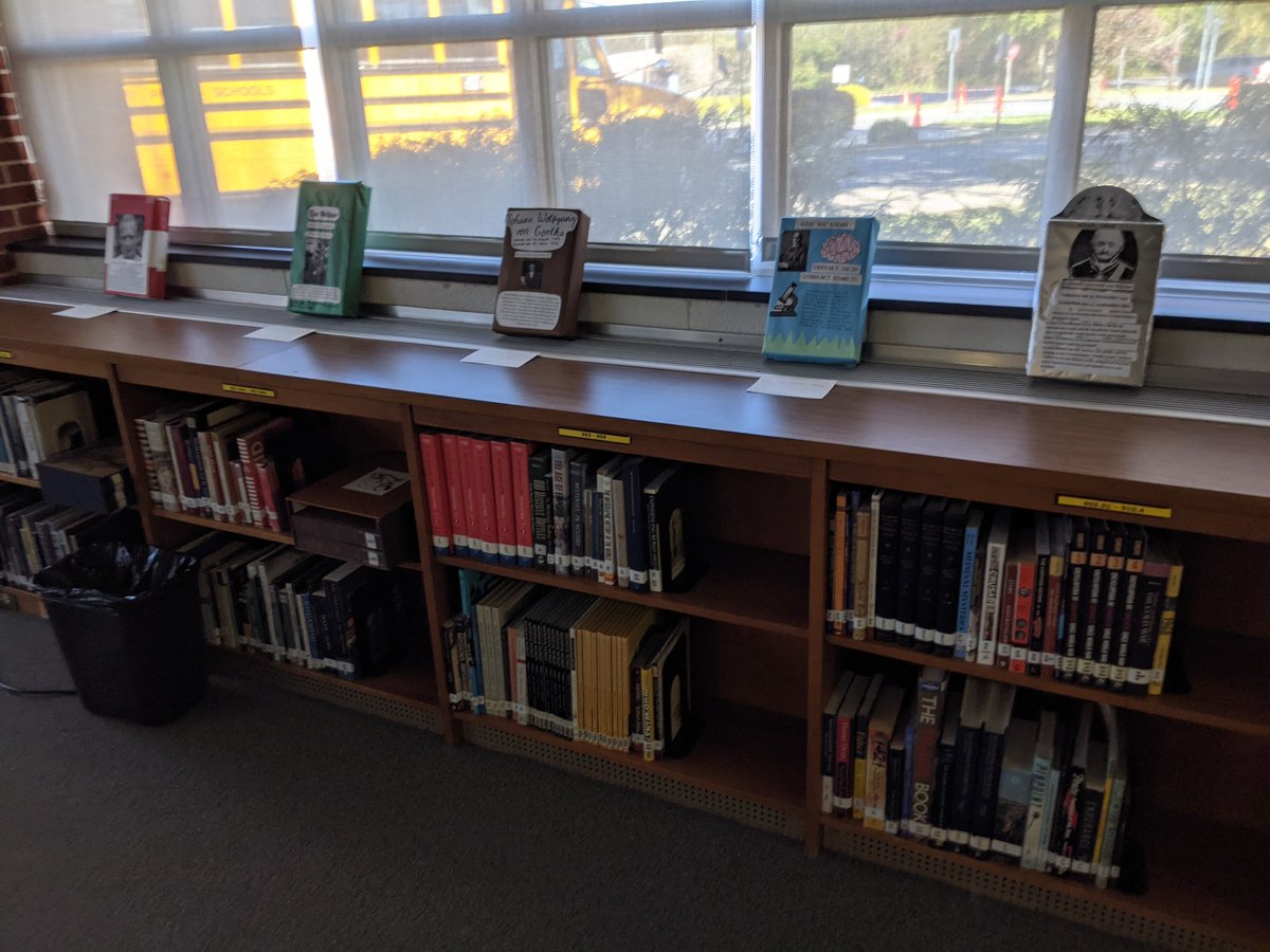 LVHS Library tweet media