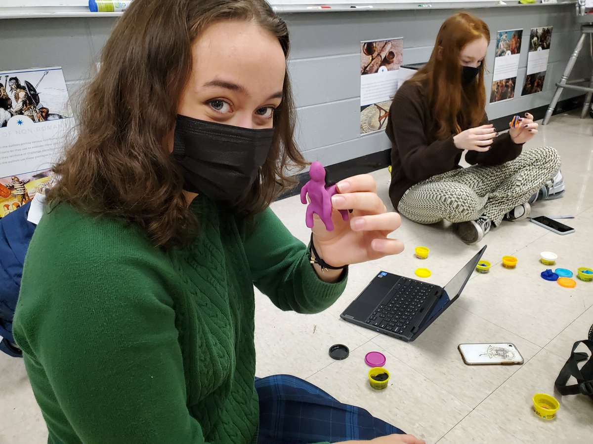 feroxfemina's tweet photo. Fun first @houstonhighGMSD @hhslatin club meeting where we explored mythological Monsters and made our own representations for a club contest! We are prepping for the @etclassics kahoot tomorrow! #lovemyscholars #tjcl #teachgmsd #thegmsdconnection #houstonishome https://t.co/lRTGFbrwL1