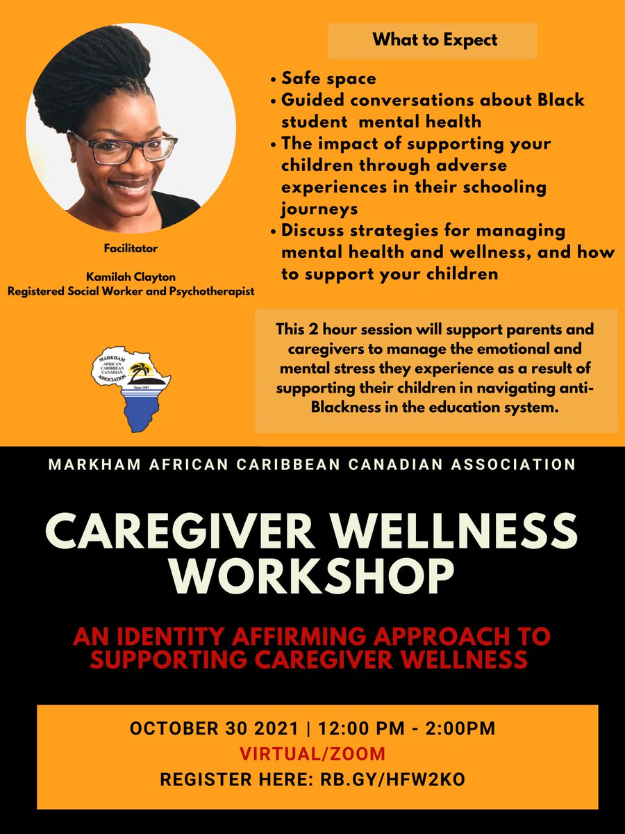 You ask and we deliver...join us on Oct 30 (Sat) at 12noon
Learn new strategies on managing mental health and wellness as you support your children

Register here:
us06web.zoom.us/meeting/regist…
--
