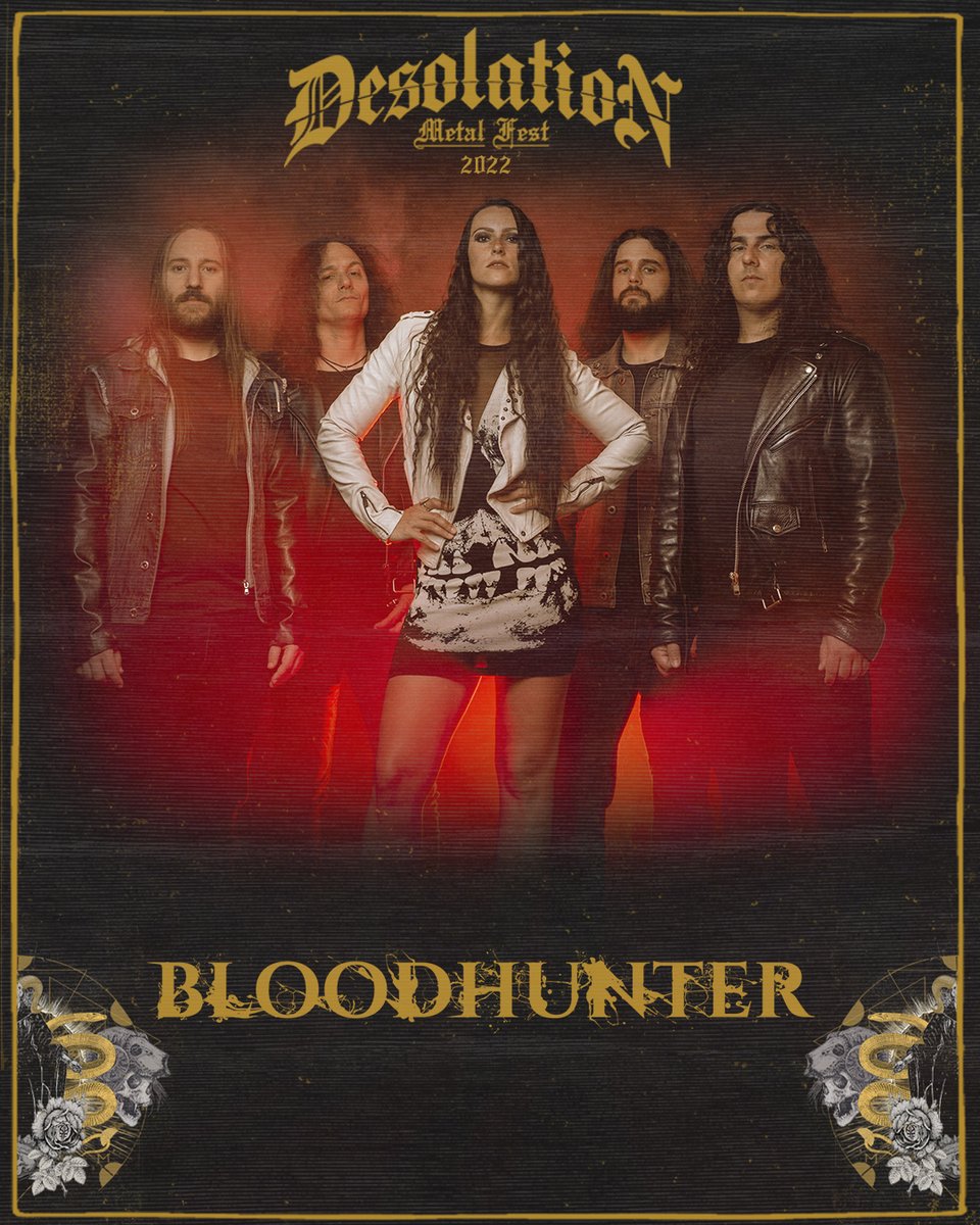 DesolationFest's tweet photo. @BLOODHUNTER_666  es una banda gallega de metal extremo nacida en 2008. Encabezados por @DivaSatanica_BH  , llegarán a Pamplona para mostrar su demoledor directo en nuestro festival el próximo 15 de enero.
¿Cuál es la canción de ellos que más os gusta?

#bloodhunter #Pamplona https://t.co/STTmavGs4m