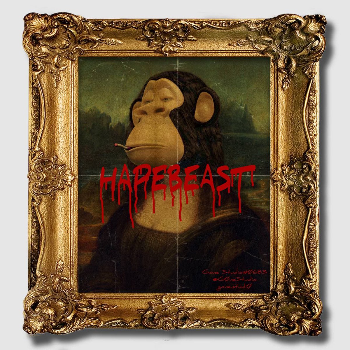 G0neStudio's tweet photo. Future masters in the making @HAPEBEASTGANG  #NFT may I present my... Monabeast https://t.co/HV75WC6jDH