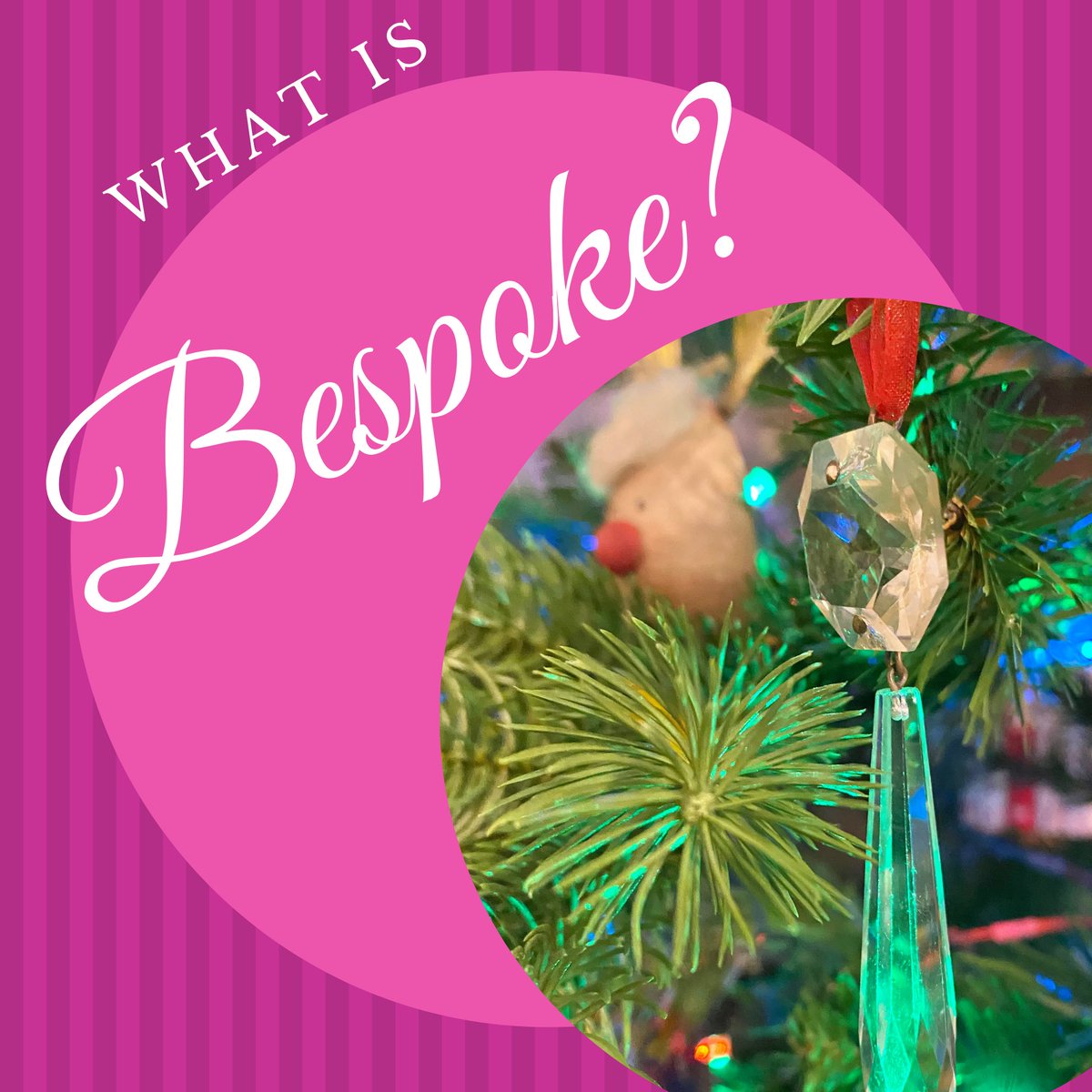 PhpPink's tweet photo. Creating something Bespoke is my all time favourite thing, be it as set of baubles, or a wreath the opportunity to create something with the customer in mind fills me with joy.  I have examples of my work on my website - link in bio but feel free to DM me to discuss https://t.co/TIeFHV7s4F