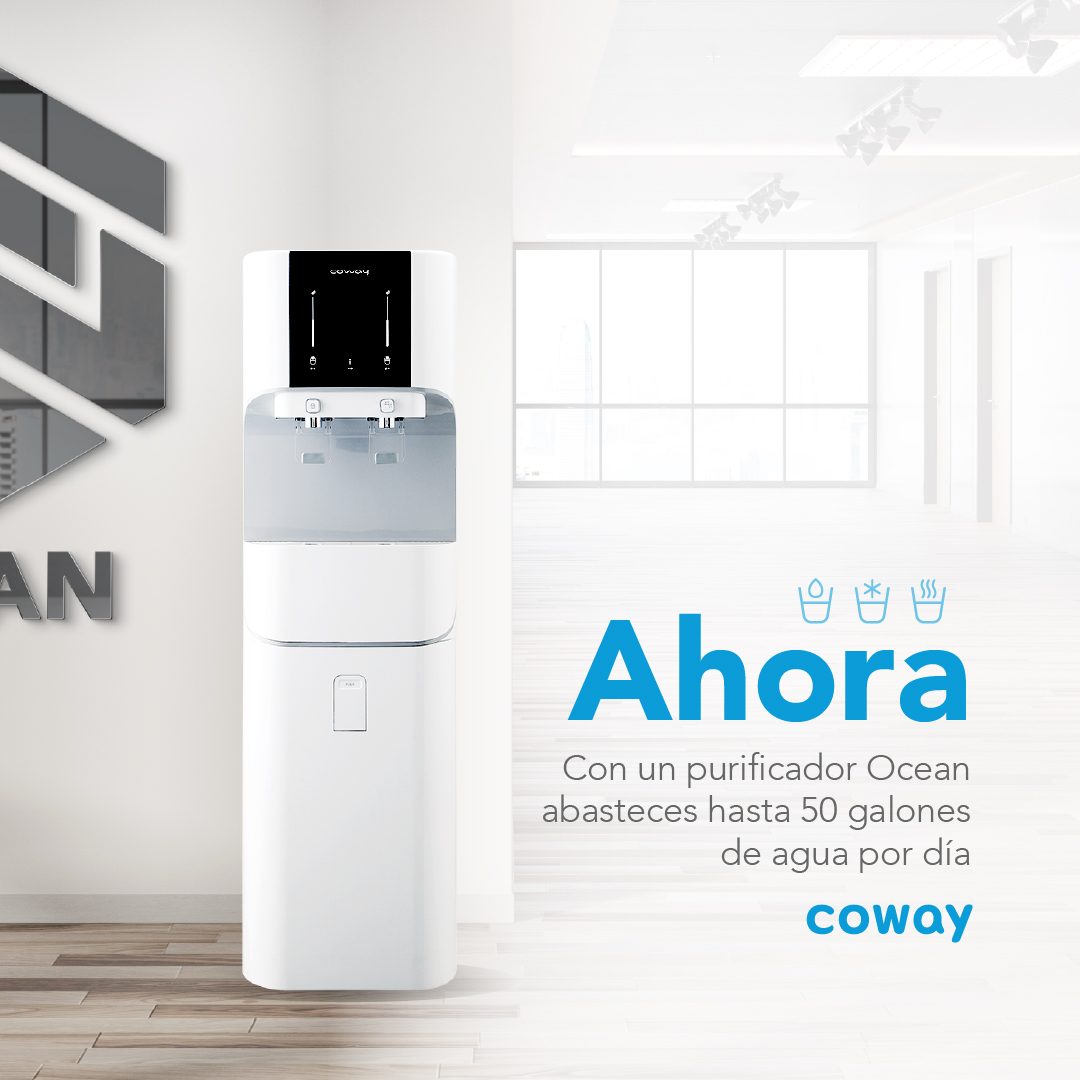 SIN24Horas's tweet photo. #Publicidad.- Mira la facilidad que te da nuestro equipo Ocean para tu negocio.  

Con tan solo un clic tienes hasta 50 galones de agua para todos tus colaboradores y clientes: No lo dudes más y ¡Actívate con Coway!  

#Cowaydo #Coway #PurificadoresDeAgua @cowaydo https://t.co/yuquB598xh