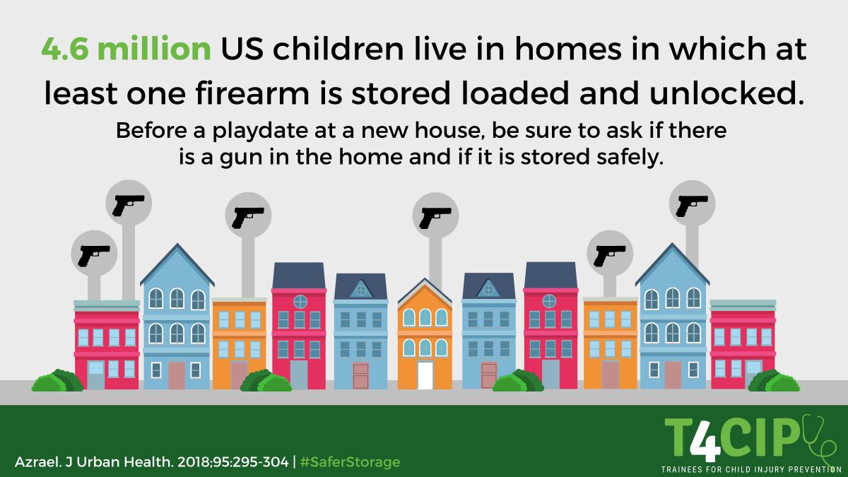 PrincyMD's tweet image. #SaferStorage of firearms saves lives.
 #PEM #T4CIP 
@CIRPatNCH @SafeKidsChicago @PreventChildInj