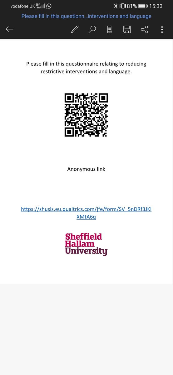 Health care friends on twitter
Please can you help out by taking this survey 
Takes about 5 minutes
Retweets are appreciated. 

shusls.eu.qualtrics.com/jfe/form/SV_5n…

<a href="/RDaSH_Learn/">RDaSH Learning & Development</a> <a href="/RDaSH_Culture/">Improvement and Culture 💙</a> <a href="/FTMembership/">Quality & Promises portfolio</a> <a href="/RDaSH_CAMHS/">RDaSH CAMHS</a> 
@NHSNurse15 <a href="/doctor_oxford/">Dr Rachel Clarke</a>