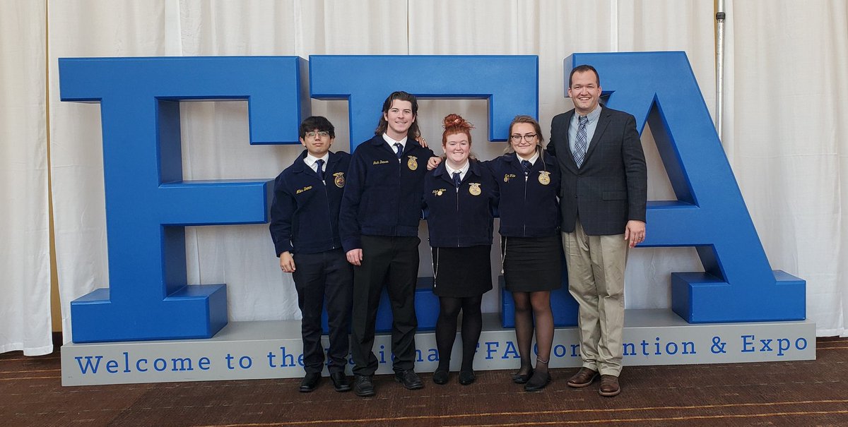 Brill_AG_Shop's tweet photo. About to compete at the FFA National Farm and Agribusiness Management contest. Extremely proud of these students and the hard work they have put in to get to this point. https://t.co/6OVQOOemXy