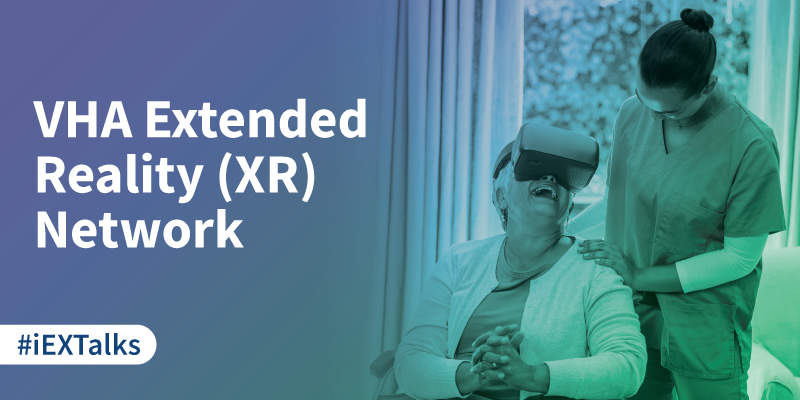 VAInnovation's tweet photo. #VR? See how @VeteransHealth is using extended reality tech to help Veterans across the system, pulling together multiple efforts across the country. 109 extended reality sites across the country! #iEXTalks #iEX2021 #BreakingBoundaries https://t.co/RAOQPaWGVk