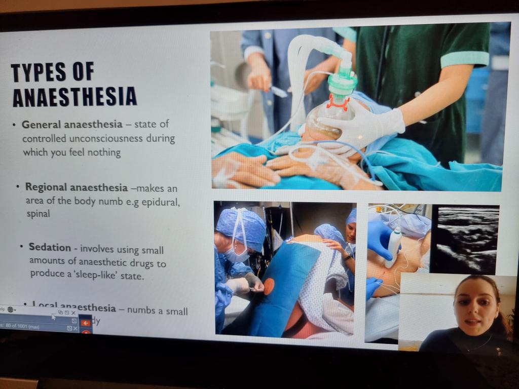 Anaes_Residents's tweet photo. And we're off! Following a beautiful intro by @scotgasdoc here is @AnaesthetistKat answering that conundrum: who is the anaesthetist??? 🤔#anaestheticenigma @Assoc_Anaes https://t.co/voDQmKEiTM