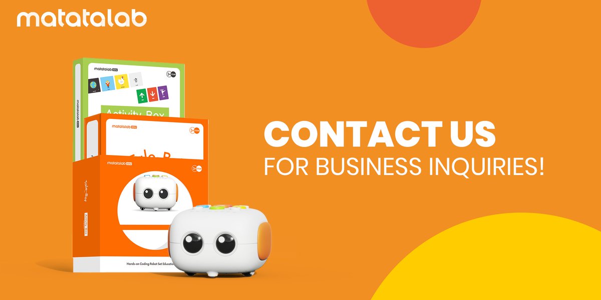 MatataStudioEDU's tweet image. Interactive, intuitive, and immersive. You&apos;ve heard enough about how great our Tale-Bot Pro can be!
 
Don&apos;t hesitate to contact us for business inquiries if you&apos;re interested in being a partner! Learning is ongoing and always improving with us.
 
#TryMatatalab #TaleBotPro