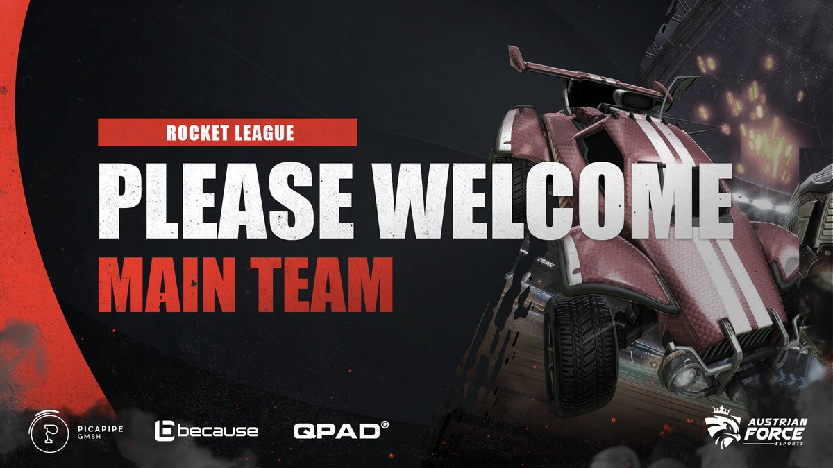 Wir freuen uns, endlich das am schlechtesten gehütete Geheimnis ankündigen zu dürfen. 

<a href="/ic3fl4me/">ic3fl4me</a>  🇦🇹 
@Snowyyyswag  🇩🇪 
<a href="/FabiDerKrosse/">Fabi</a>  🇦🇹  

bilden unser neues Rocket League Main Roster für  sämtliche Ligen, Qualifier &amp; LAN Events.

#JoinTheForce👑 #verleihtflügel