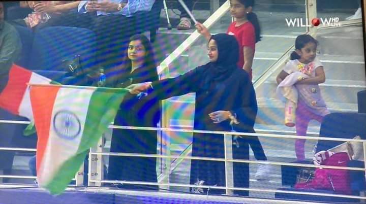 One of the best thing we have seen in Ind-Pak T-20 match in Dubai so far. Proud to be an Indian