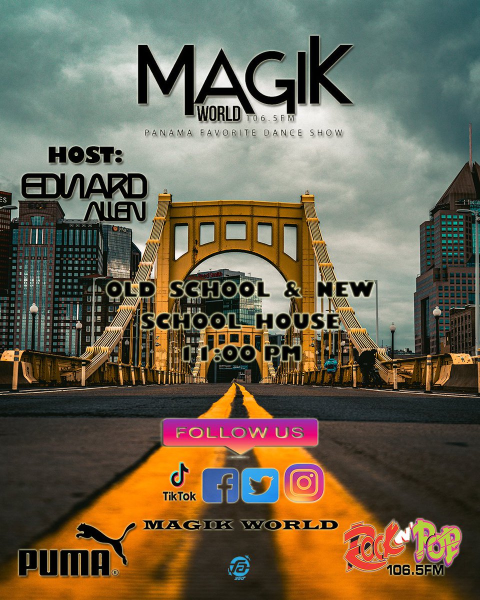 magik_world's tweet photo. Old School and New School House por 📻 @RocknPop1065 con @DjEdwardAllen Hoy desde las 11:00 PM
Escuchanos desde tu #smartphone con el app #FA360 tambien por https://t.co/BuWJ13kT8Y y el canal 854 de @TigoPanama
#magikworld #rocknpop #djstyle #djset #djedwardallen #radiostations https://t.co/QeXZzql5dB