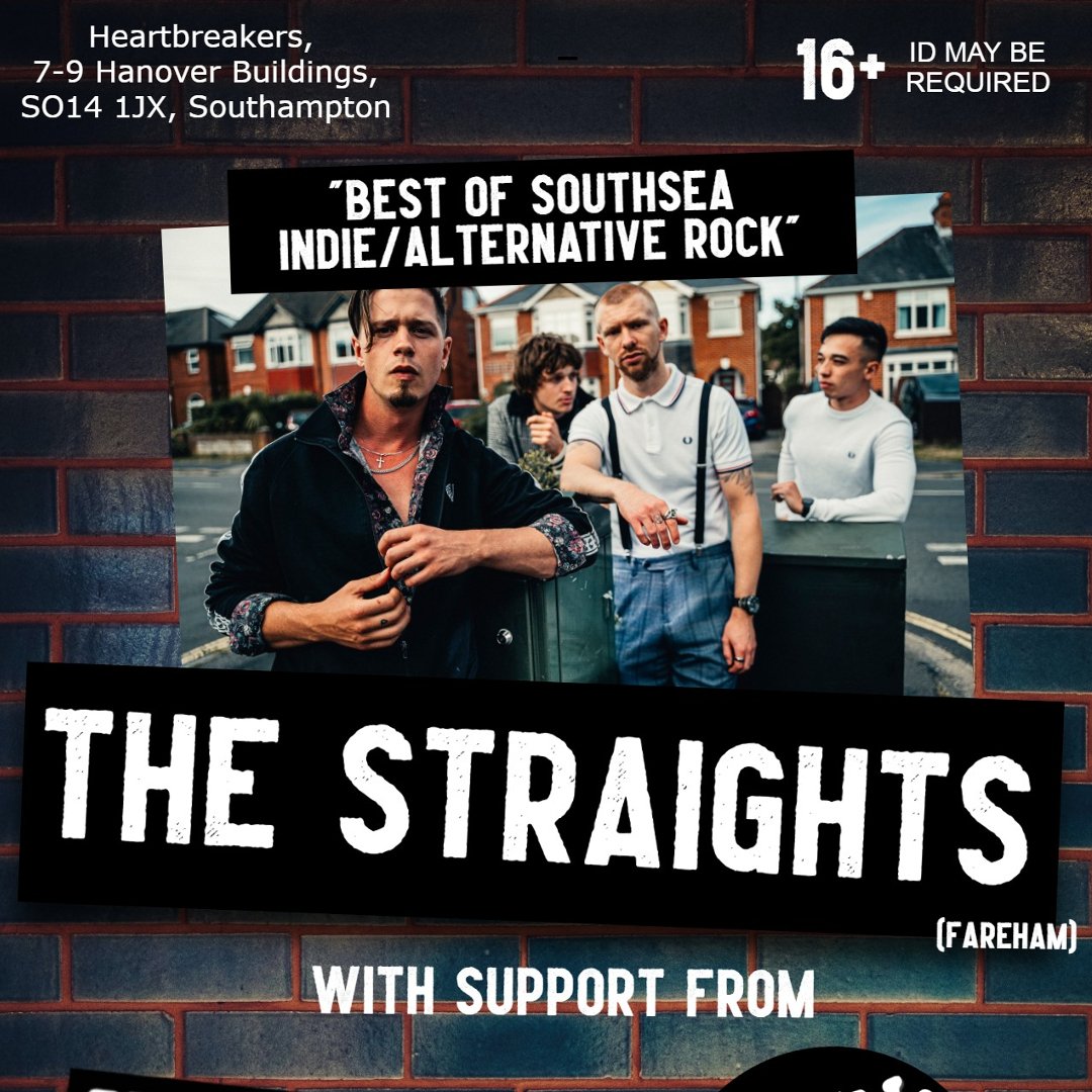 🚬**SOUTHAMPTON HEADLINING SHOW**🚬

We are proud to announce we will be headlining  <a href="/heartbsoton/">HEARTBREAKERS</a> on 14/11/21 🎶 

Alongside <a href="/ukstrangeways/">STRANGEWAYS</a> and The Ben Baker Fiasco.
TICKETS SELLING FAST >>> seetickets.com/event/the-stra…