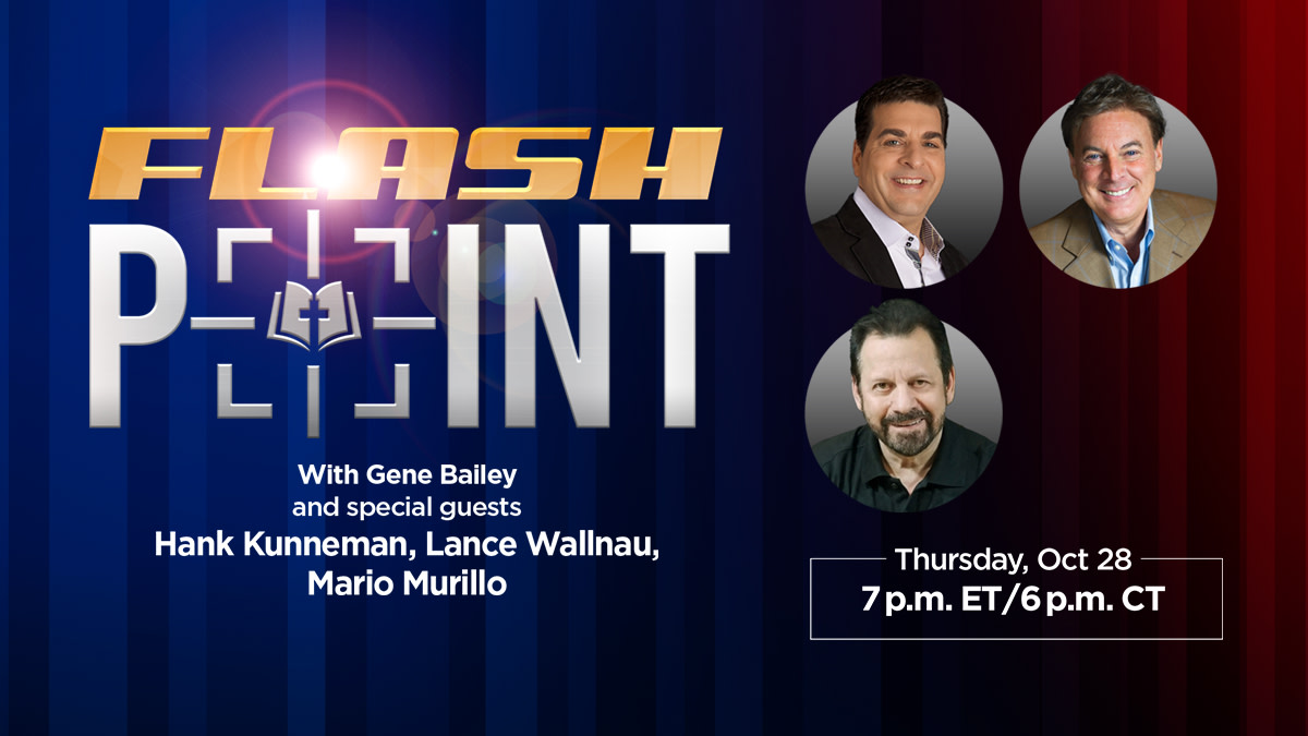 GoVictoryTV's tweet photo. TIME UPDATE‼

Join @genebailey and @HankKunneman @lancewallnau and @MarioMurilloMin TOMORROW for Flashpoint at 7pm ET / 6pm CT! To watch, go to https://t.co/urQhjT3RQe

#Flashpoint #america #usa #nation #revival #victory #faith https://t.co/A2jnO79wfZ