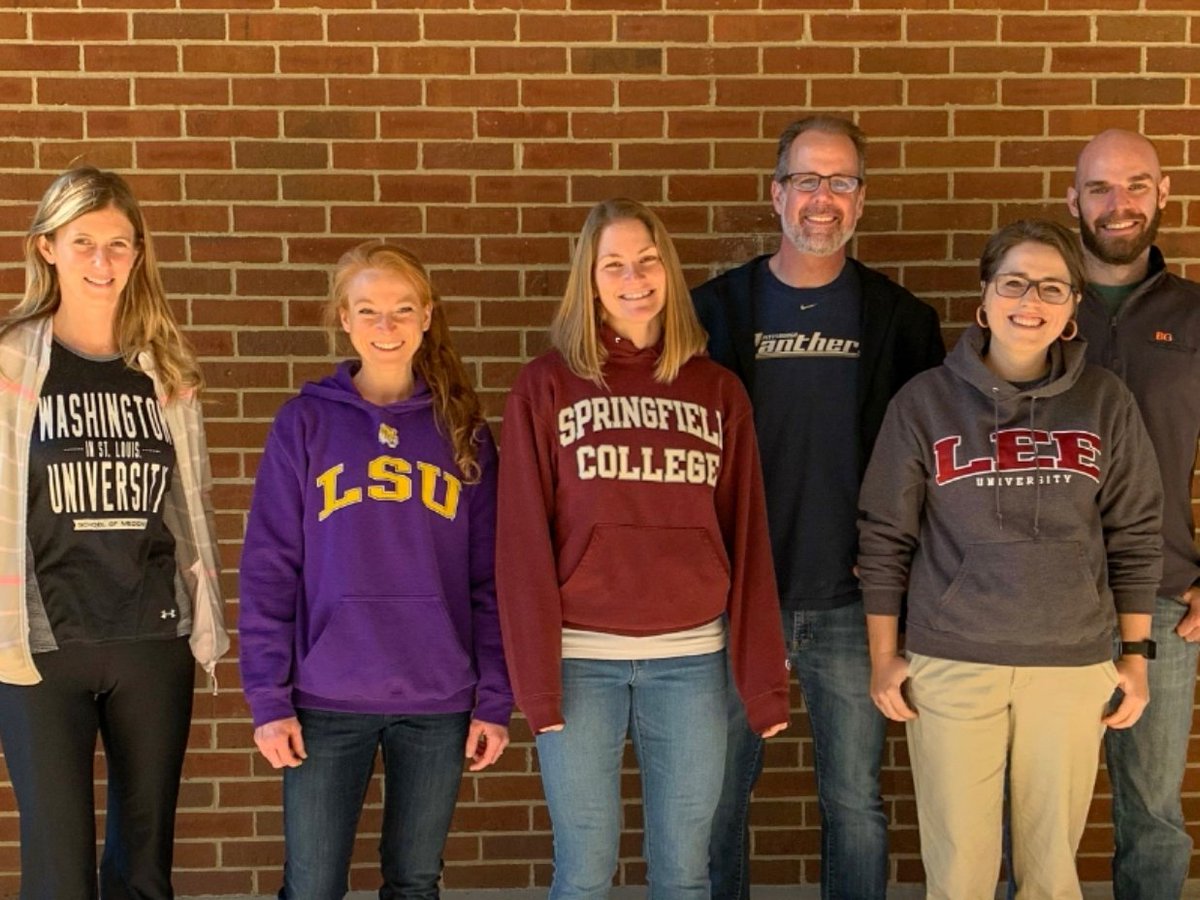 We celebrate Homecoming at <a href="/WKU/">Western Kentucky University</a>, but remember our own alma maters! We have all found our way to #TheHill

<a href="/WKU_KRS/">WKU_KRS</a> <a href="/CHHS_WKU/">chhs_wku</a>

@wustl_official <a href="/lsu/">LSU</a> @springfieldcollege @pittsburghuniversity <a href="/leeuniversity/">Lee University</a> <a href="/officialbgsu/">Belgium Senate Utlty</a> 

#WEARECHHS #wku #ClimbwithUs #togetherWKU #wkuhomecoming