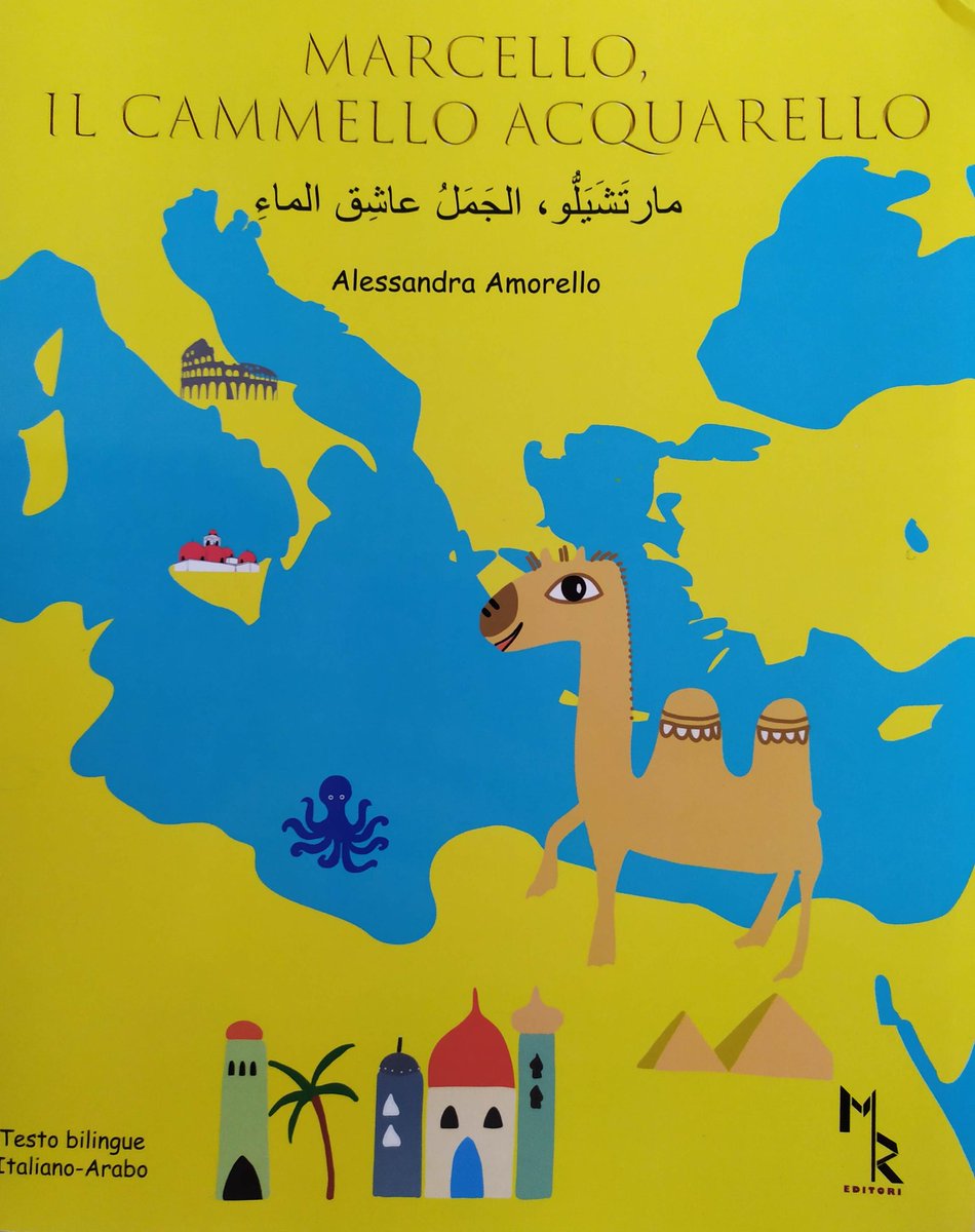 Esc_Atelier's tweet photo. Oggi abbiamo ripreso finalmente gli appuntamenti con lə bambinə del quartiere e non solo. Un mondo di...storie! Parte con Marcello, cammello acquerello, un cammello assetato che lascia il deserto per migrare a #Roma. Arrivederci a mercoledì prossimo! 
#difendiesc https://t.co/D5HkrMIZeQ