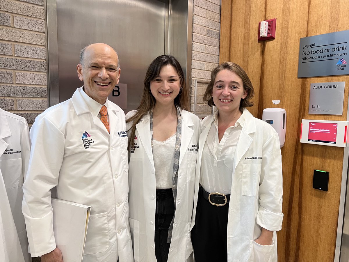 Emily M. Hicks (Kozik) (@emilykozik3) on Twitter photo Excited to be officially lab coated and working with my two amazing mentors @LauraHuckins & <a href="/EricJNestler/">Eric J. Nestler, MD, PhD</a> !
<a href="/IcahnMountSinai/">Icahn School of Medicine at Mount Sinai</a> <a href="/SinaiBrain/">Friedman Brain Institute</a> #PhD Excited to be officially lab coated and working with my two amazing mentors @LauraHuckins & <a href="/EricJNestler/">Eric J. Nestler, MD, PhD</a> !
<a href="/IcahnMountSinai/">Icahn School of Medicine at Mount Sinai</a> <a href="/SinaiBrain/">Friedman Brain Institute</a> #PhD